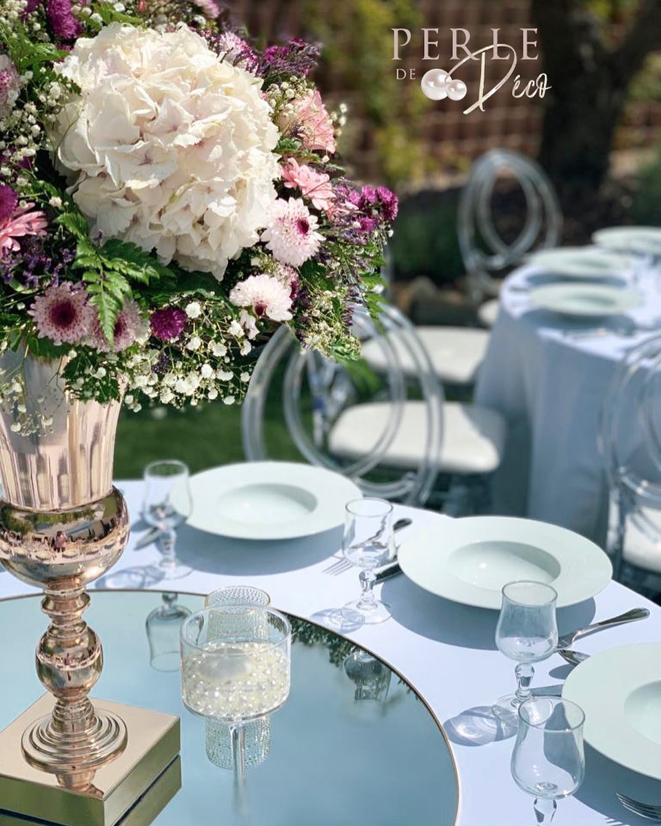 Décoration de mariage élégante par Perle de Déco à Marseille